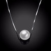 SILVER NECKLACE WITH PEARL