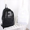 Fashion Women Transparent Backpack  Mesh Backpack