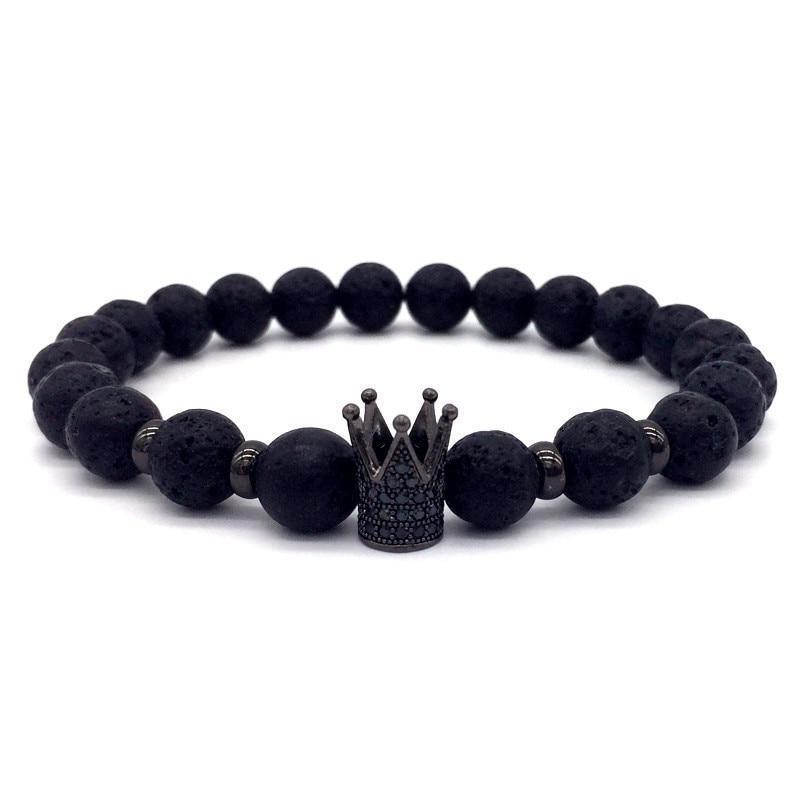 Trendy Lava Stone Bracelet