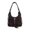 Women's Split Suede Leather Shoulder Bag