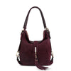 Women's Split Suede Leather Shoulder Bag