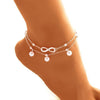 Cute Letter Infinity Love Anklet