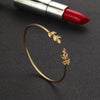 4pcs/Set Fashion Bohemia Leaf Knot Hand Cuff Link Chain Charm