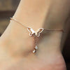 BUTTERFLY PENDANT ANKLETS