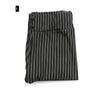 MOBTRS Striped Elastic High Waist Pants Female