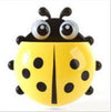 Ladybug Toothbrush Toothpaste Holder Home