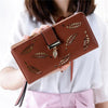 Fabulous  Leaf Hollow Out Long Wallet