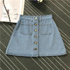 Denim Skirt Spring Summer Women Short  Women Skirt