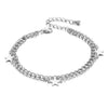 Double Layer Star Pendant Leg Bracelet Anklet Foot