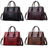 Elegant crocodile  leather handbags