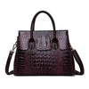 Elegant crocodile  leather handbags