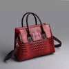 Elegant crocodile  leather handbags