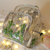 Clear Pvc Waterproof Women Backpack Fun Star