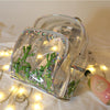 Clear Pvc Waterproof Women Backpack Fun Star