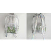 Clear Pvc Waterproof Women Backpack Fun Star