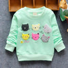 Baby Girls Sweatshirts Winter  Long Sleeves Sweater Kids T-shirt Clothes