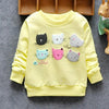 Baby Girls Sweatshirts Winter  Long Sleeves Sweater Kids T-shirt Clothes