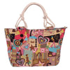 Canvas Graffiti Shoulder Bag