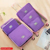 6 Pcs/Lot Travel clothes Storage Bag