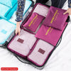 6 Pcs/Lot Travel clothes Storage Bag