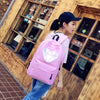 fashion Geometric Laser School Bags for Teenagers