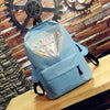 fashion Geometric Laser School Bags for Teenagers