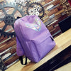 fashion Geometric Laser School Bags for Teenagers