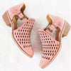 Fashion Elegant Women's Stenciled Chunky Sandals