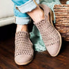 Fashion Elegant Women's Stenciled Chunky Sandals