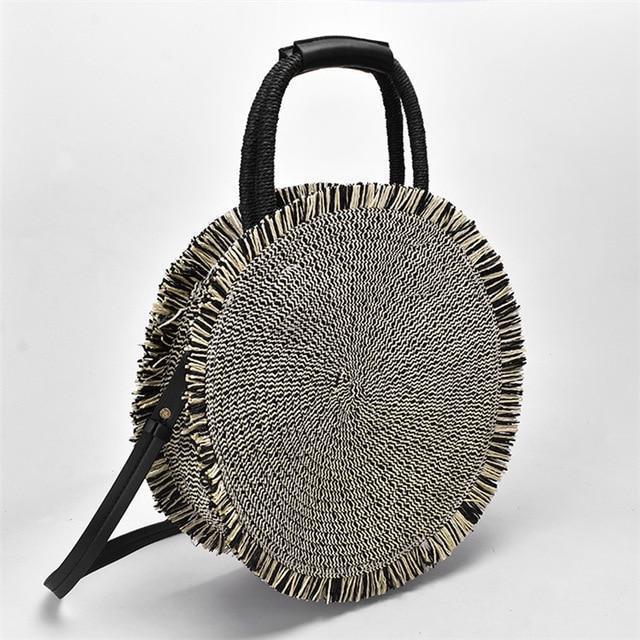 Jade's Round tassel Handbag