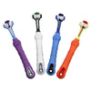 Hot Selling Three Sided Pet Toothbrush Dog Brush