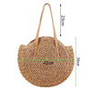 Bohemian Straw Beach Bag