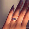 Fashion Crystal Heart Shaped Ring