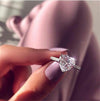 Fashion Crystal Heart Shaped Ring