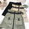 OLGITUM New Summer Women Skirts High Waist