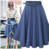 NORMOV Women Denim Jeans Skirts