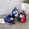 Graffiti Printing Backpack Canvas Women Men