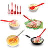 5pcs/set Silicone Cooking Utensil Set  Spatula  Kitchen  Kitchenware