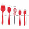 5pcs/set Silicone Cooking Utensil Set  Spatula  Kitchen  Kitchenware