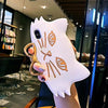 3D Cat Silicone Phone Case For iPhone