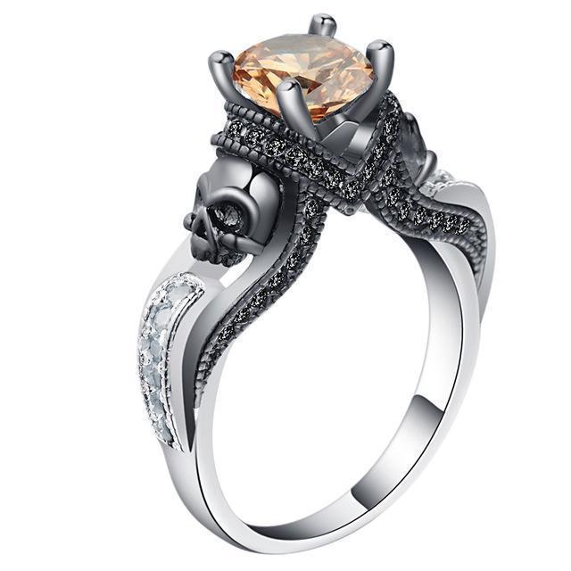 Horrora™ - Elegant Skull Ring